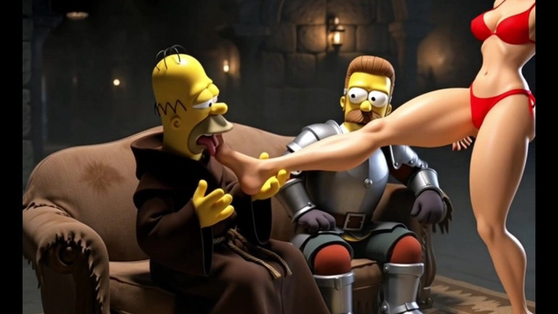 Octopussy Lovers Club: Club Privato Di Cornuti. Parodia Esclusiva Dei Simpson 3D.