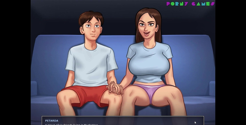Porny Games: Yaz mevsimi efsanesi v0.20.11 - Jenny'yi hamile bırakalım