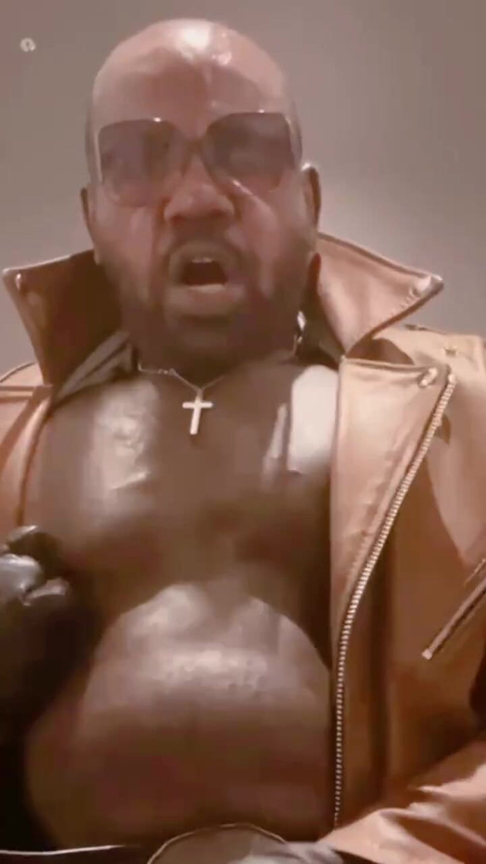 Black mature kinky muscle: Black Denim Smoke Titplay &amp; Wank