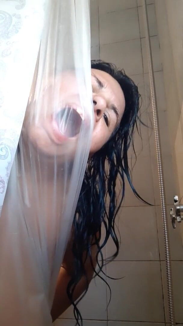 Riderqueen: Stepmom fucked hard rough pov shower