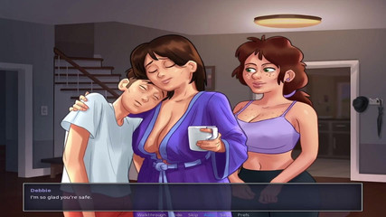 Joystick Cinema: Summertime Saga (pt 54) - Neighbor Is a Yoga Instructor -ms Johnson Route