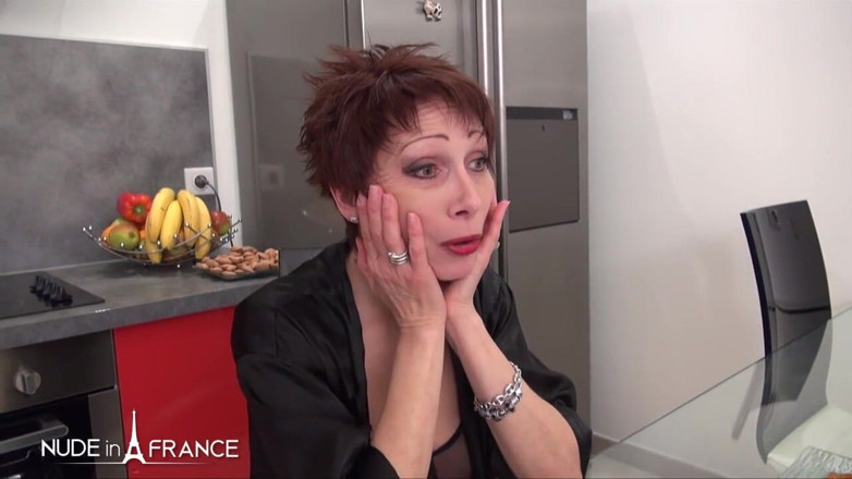 Nude in France: A Stunning Tattooed Big Titted Housewife Hard Banged and Sodomized...