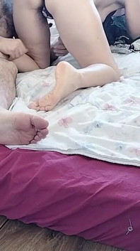 My Wife Gives Me a Footjob