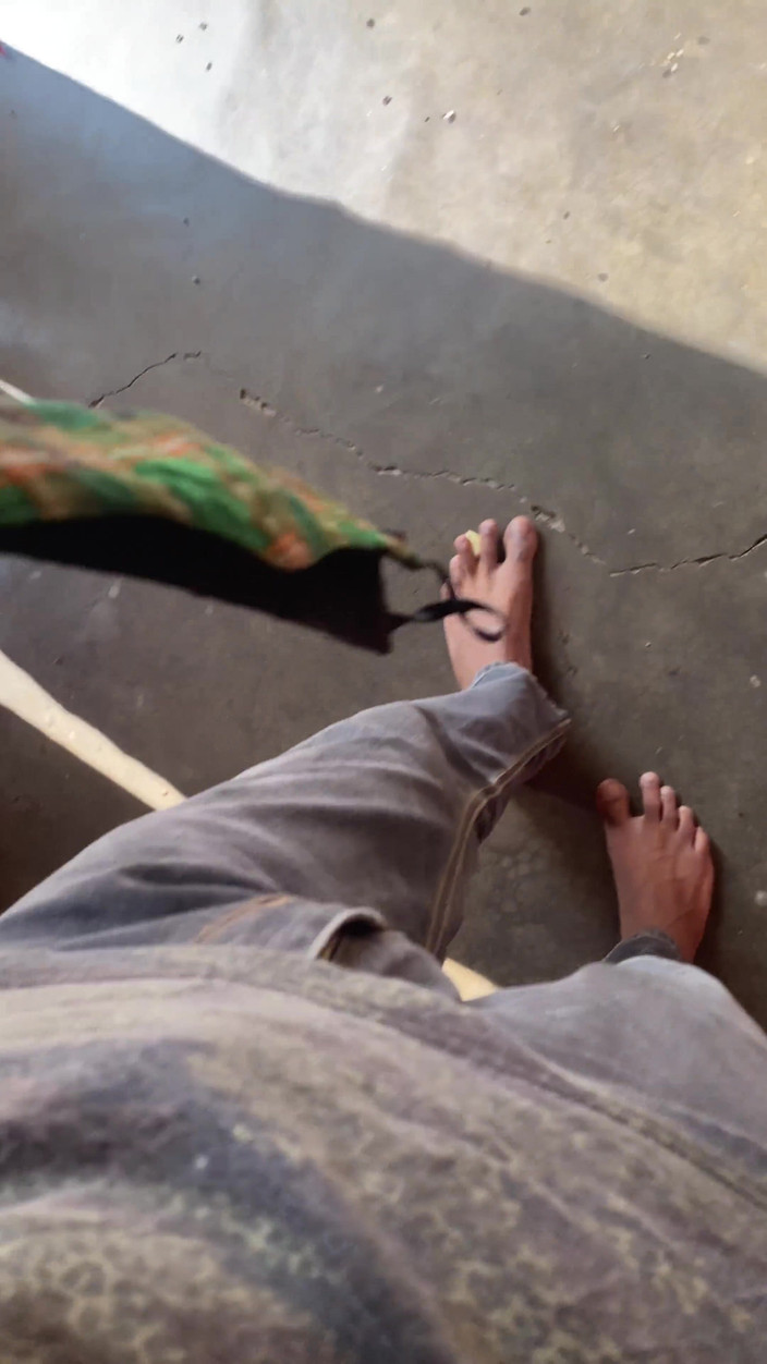 Big dream: Zabawa ciałem z seksownymi stopami