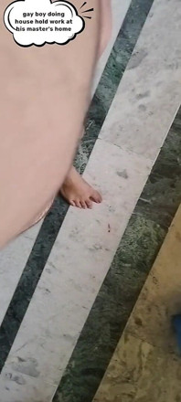 Indian Gay Boy Going Without Clothes to His Master's Home for Doing Dishesh Washing Clothes Etc