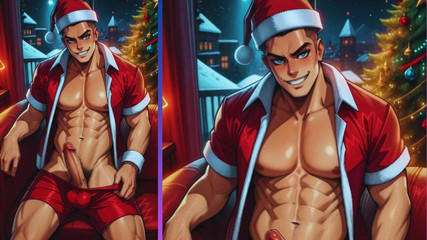 Real narrated fantasy Hentai: クリスマスディナーの時に告白しました。自分はいたずらっぽい売春婦のような見た目で、受け身で奔放なゲイの男性だと