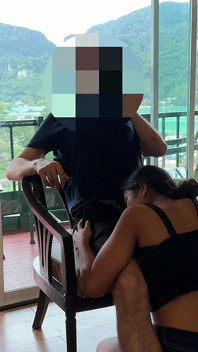 Fucking 18yo Asian with a Beautiful View