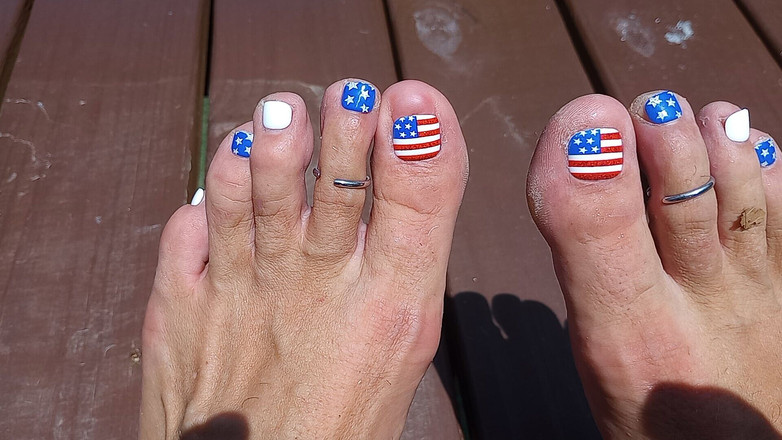 Midsouth Foot Fetish: Pronk met mijn nieuwe pedicure