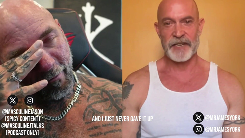 Raw and Uncensored with Masculine Jason: Porn Star Confessions - James York (episode 214)