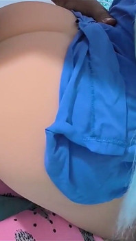 923 Stepdaughter, Student with a Big Ass and Big Tits, Can I Get You Pregnant with an Accidental Creampie?