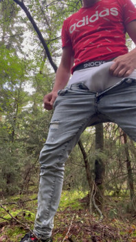 Outside Jerking Gay Crossing