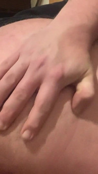 Big Beads in My Asshole Close up