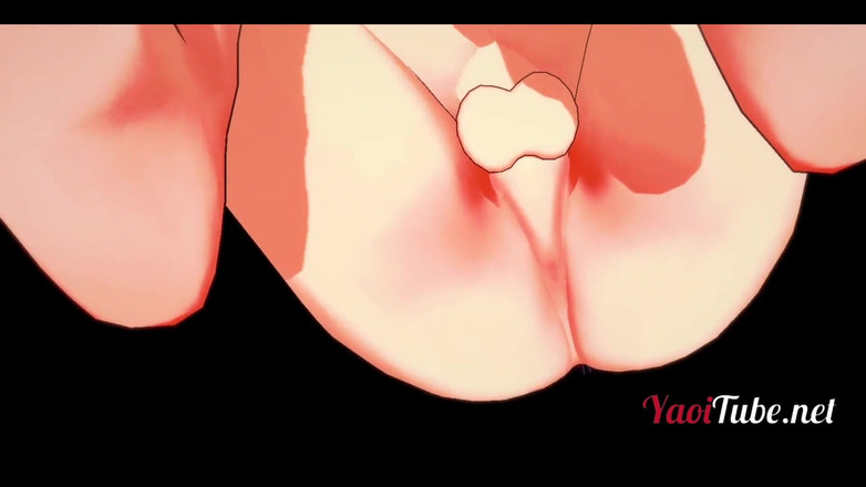 Yaoitube: Boku no hero academia yaoi - midoriya izuku (deku) і uzumaki займаються сексом у підземному мінеті, кремпай без презерватива 2-2