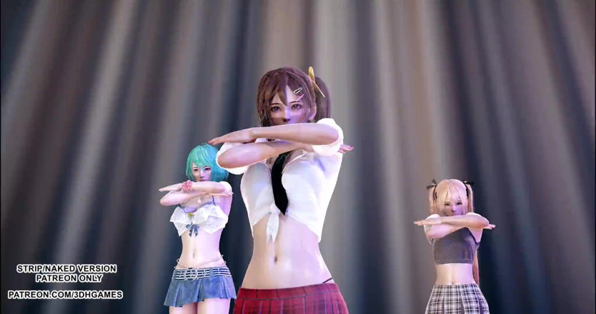 3D-Hentai Games: [MMD] Conqueror DOA Marie Rose Misaki Tamaki เต้นร้อนแรง 4K 60FPS