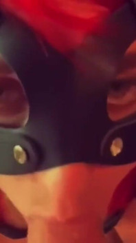 Ho preso una gran porzione di sperma in bocca