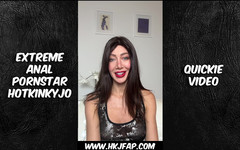 Hotkinkyjo: HKJFANS Amateur Style Films: 18.listopad.2024 Video rychlovka, Hkj, Hotkinkyjo, Prsa, Zadek, Asshole, Pornstar