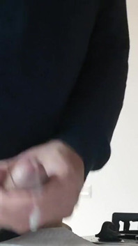 Jerking off My Cock in the Kitchen