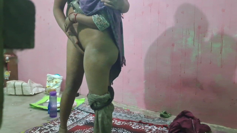 Busty mom: Soție desi reală indiancă desi village Chudai Video pentru ea