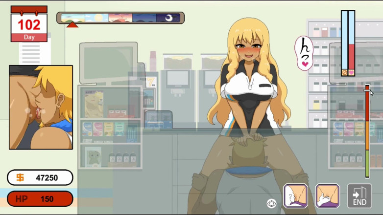 NSFWOtaku: Gioco hentai - leggenda tuttofare - procace negoziante scena di sesso