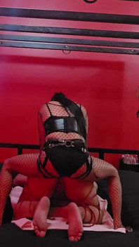 Dominafire Pegging and Caning Slave