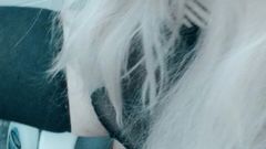 Tinychubman: Alicia-sissy-smallz Tiny Wet Clitty Dick Sissy v Chasity a Čůrání