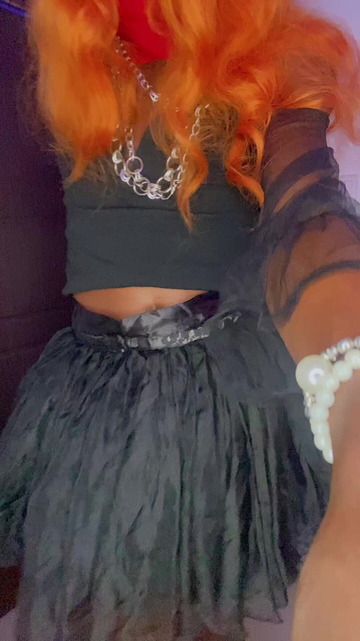 Cilia Hung: Black Cock Under the Big Skirt