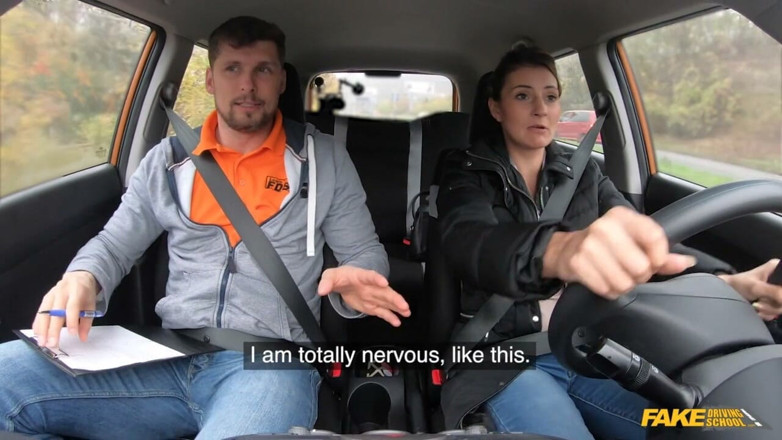 Fake Driving School: Fake Driving School - Suck a Cock Live Tictok Challenge