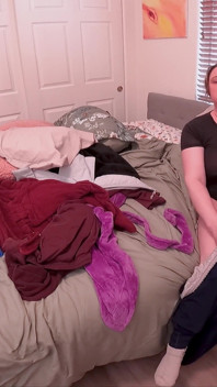 Stepson Dumps His Load in His Stepmom