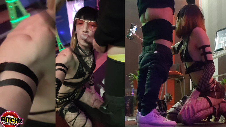 VaneSsa BiTCHx: Sexuální otrokyně, submisivní před krásným penisem při sexu do obličeje...