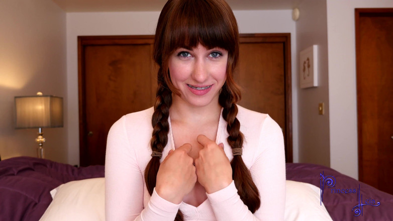 Princess Leia: Webcam fun with stepdad