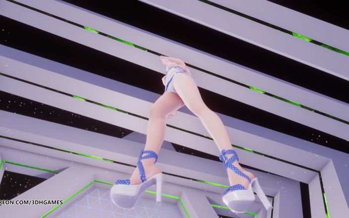 3D-Hentai Games: [mmd] Jeon Somi - швидкий вперед, seraphine, сексуальний стриптиз, Ліга Легенд, хентай без цензури