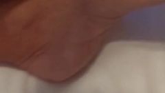 Amateur Blonde Mature Wife Footjob