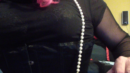 Dee Angels: Red welts and sheer black silky dreams
