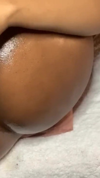 Stimulating My Clit Fucking My Pussy with Monster Dildo Creaming Wet Orgasms