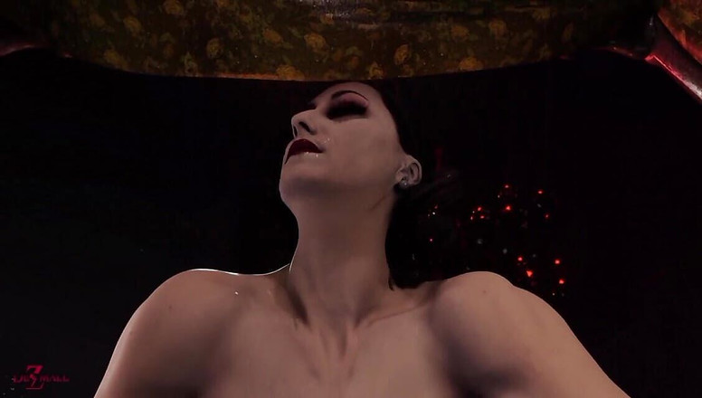 Divide XXX: Dezmall - MILF lady dimitrescu sesso