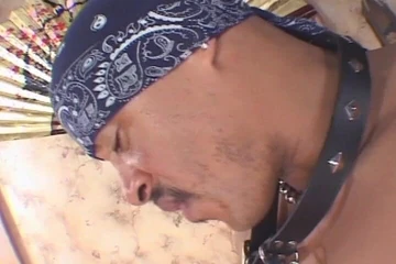 Vintage Life: Kinky Ebony Bitch Eats Sperm After Wild Fuck with BBC