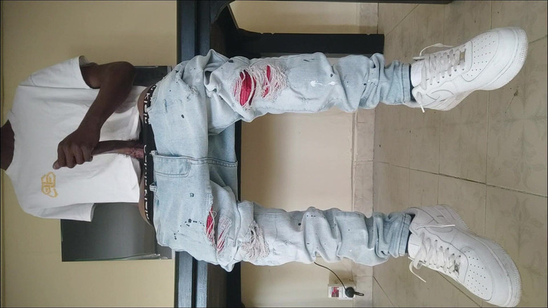 Gay black steel Africa: 흑인 대물 자지 따먹기