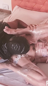 Uległa dziwka oddech swimcap bplay taśma Bondage Motel Pluć