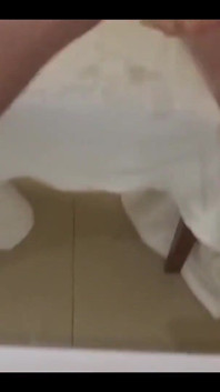 Amateur | Italian - Hard and Intense Cumshot on the Mirror with a Boy in a T-shirt and a Huge Cock
