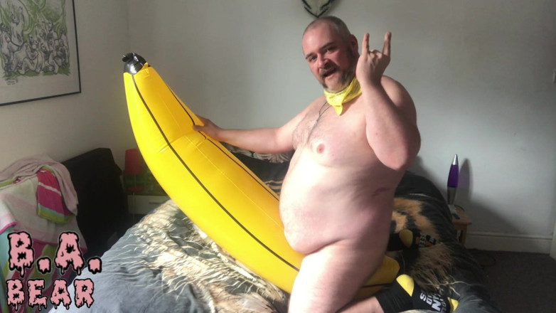 B A Bear: Pisang kembat babi gemuk melancap &amp; pancutan mani