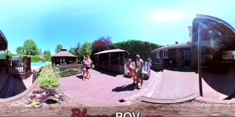 Blow me POV: Vr çift eş değiştirmeli grup seks