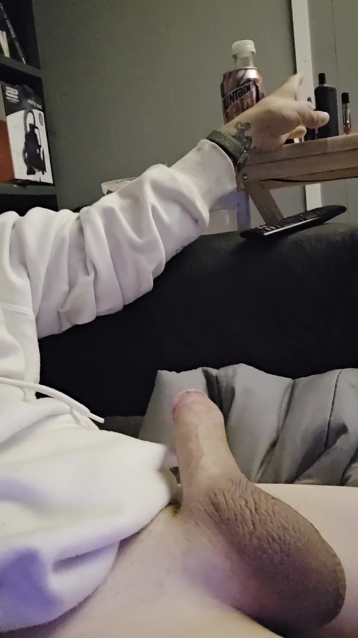 Daddy dik: 从我的大鸡巴射精