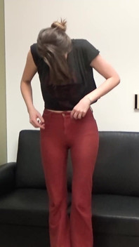 Dashing Brunette Is a Horny Slut Who Can't Wait to Fuck on Camera