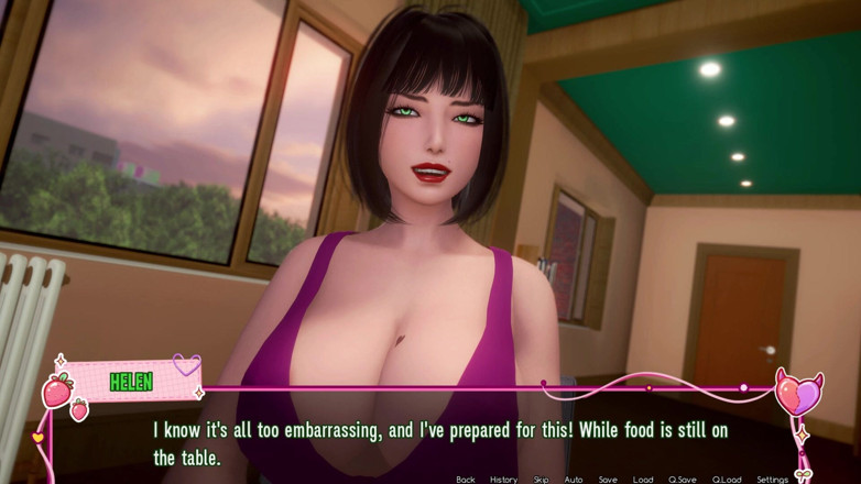 3D Cartoon Porn: Murmur 43 - Yui Reveals Her Secret Sex with Adam During Dinner...