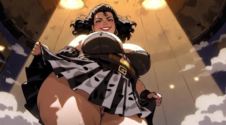 AI Porn: 흑인 대물 자지에게 따먹히는 거유 밀프