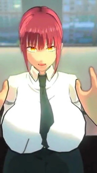 Chainsawman - Makima Office Pleasure - Animacje Hentai 3D