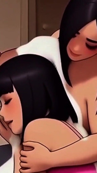 의붓딸을 지켜보는 밀프