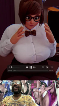 Big Huge Gigantic Breast Ass Mei Gets a Nice Milky Hand Massage From a Delicate Gooner