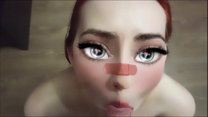 SexyFairyTale: La ragazza anime succhia il cazzo