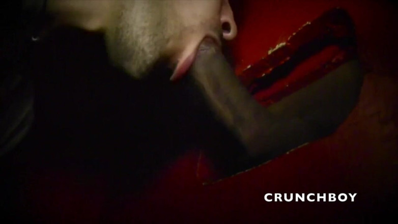 Crunch Boy: Juan suck straight big cokc in glory holes